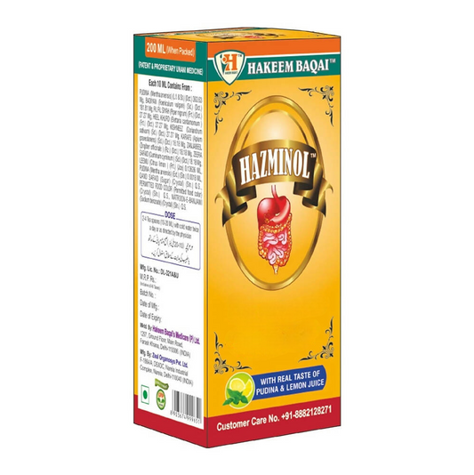 Hakeem Baqai'S Hazminol Syrup 