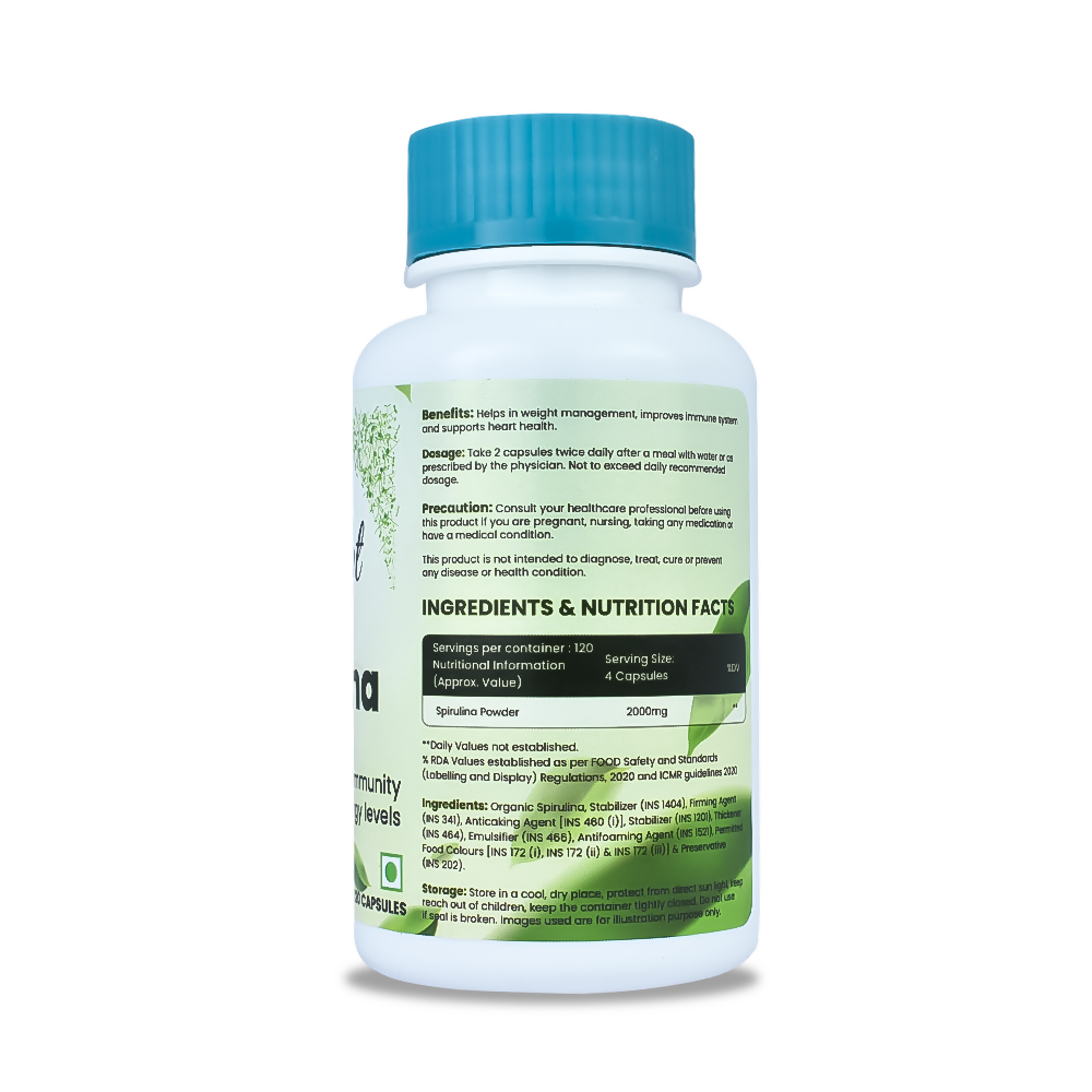 Sprowt Spirulina Capsules - Grab2buy