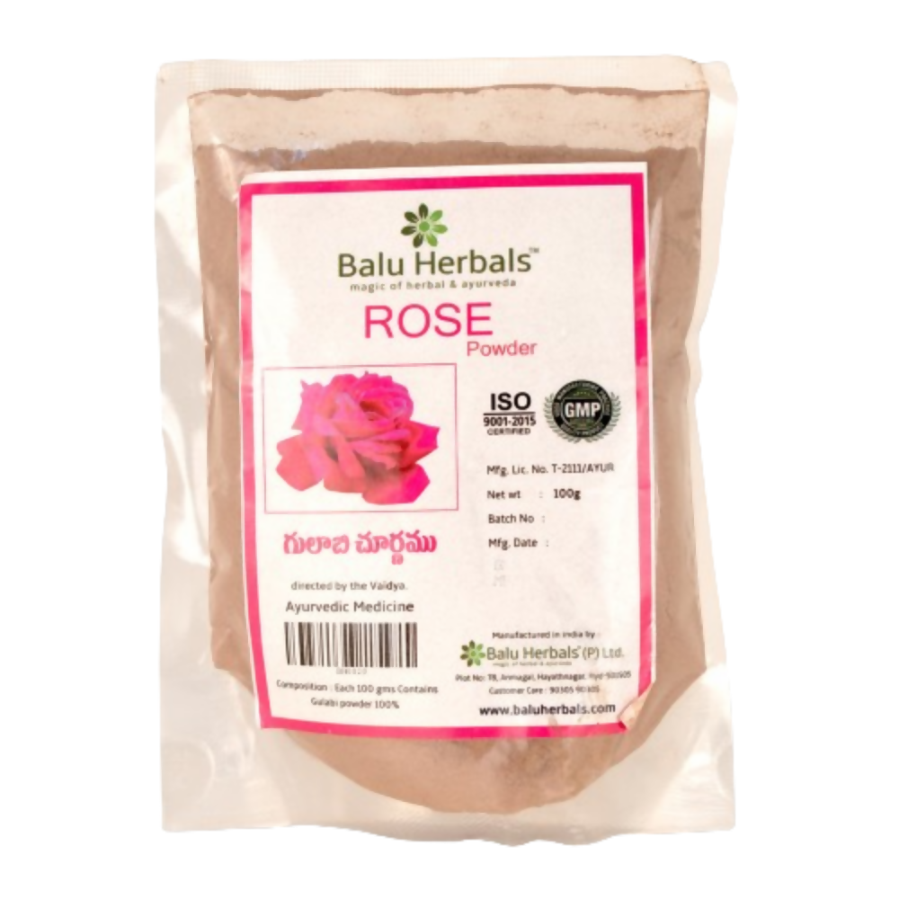 Balu Herbals Rose (Gulabi) Powder 
