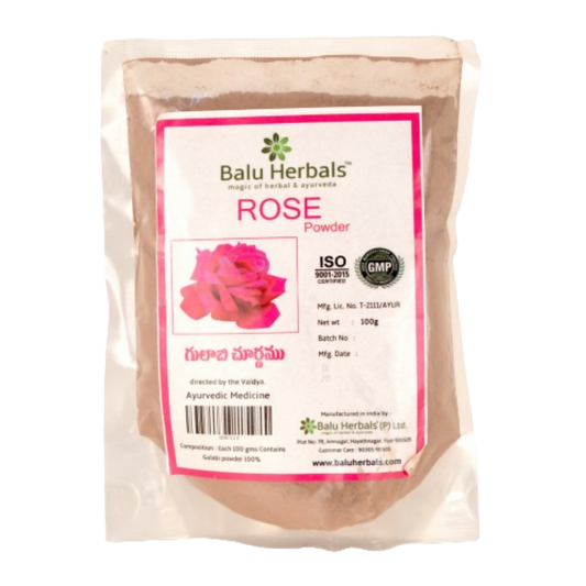 Balu Herbals Rose (Gulabi) Powder 