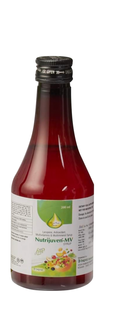 Nutrijuven - MV Syrup - Mixed Fruit Flavour 