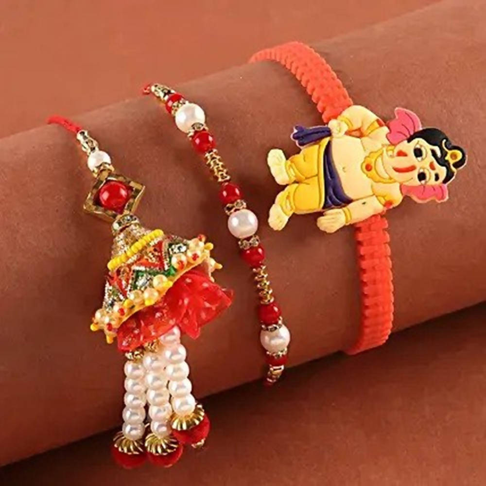 Pearl Family Rakhi Set & Dairy Milk