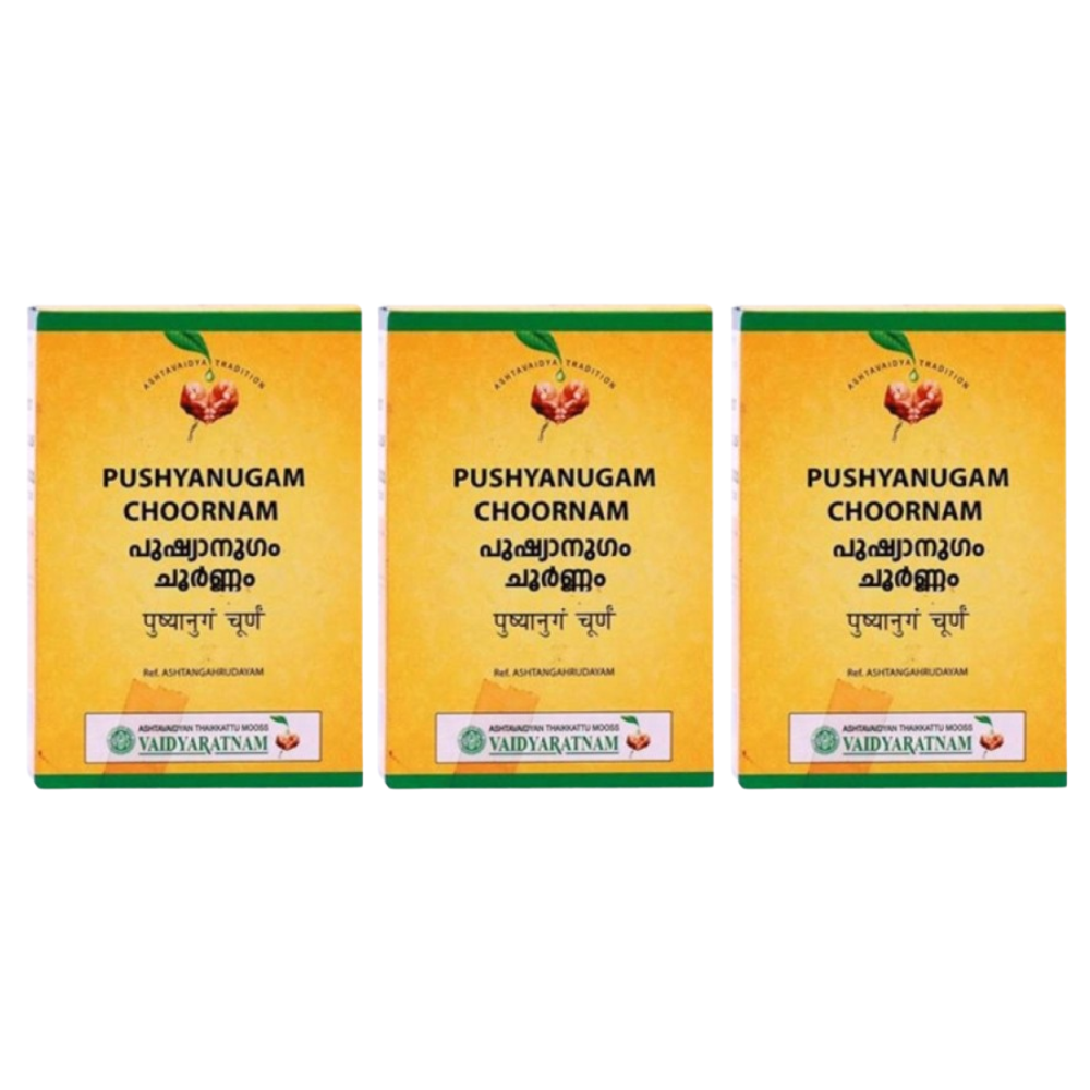 Vaidyaratnam Pushyanugam Choornam 