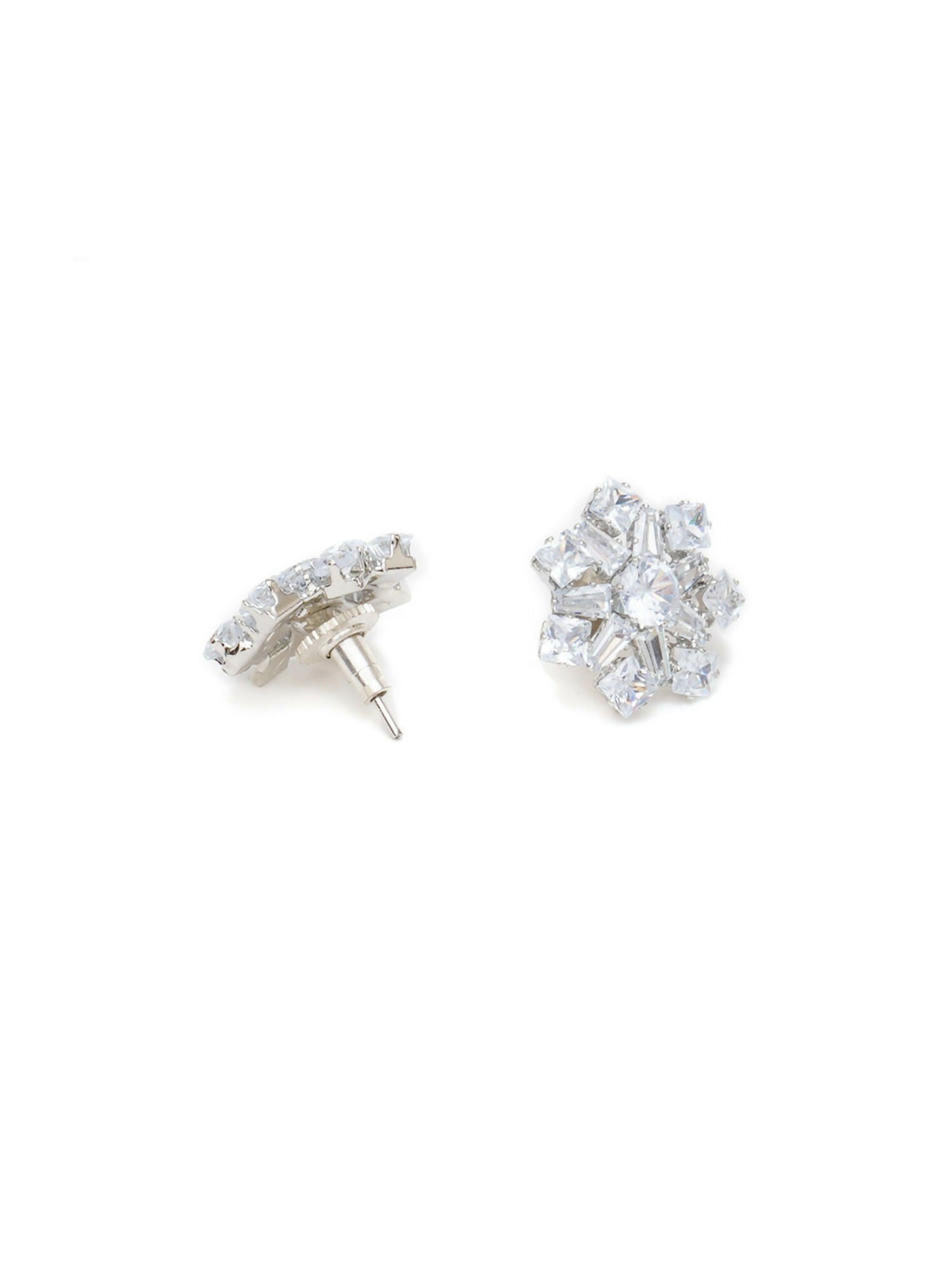 stone stud (white) - Ruby Raang