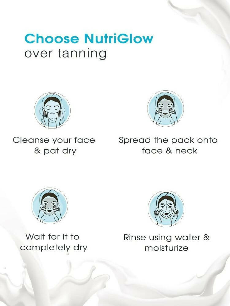 NutriGlow Advanced Organics De Tan Cream Mask - Grab2buy