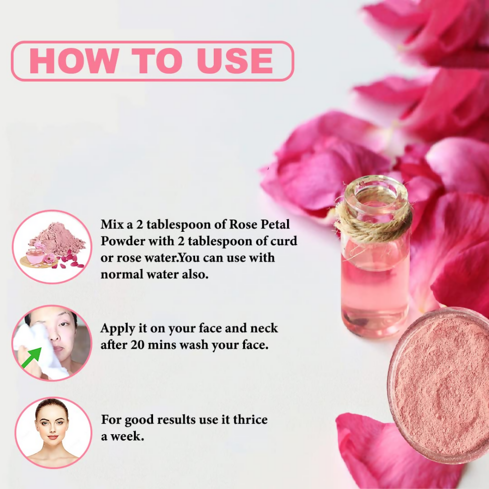 VedicAyurveda Rose Petals Powder  Grab2Buy VedicAyurveda Grab2Buy