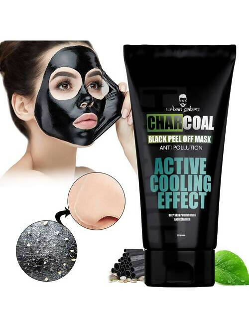 Urbangabru Charcoal Black Peel Off Mask  Grab2Buy Urbangabru Grab2Buy