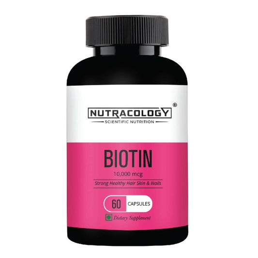 Nutracology Biotin 10mg for Hair Growth & Hair Loss Capsules - Grab2buy