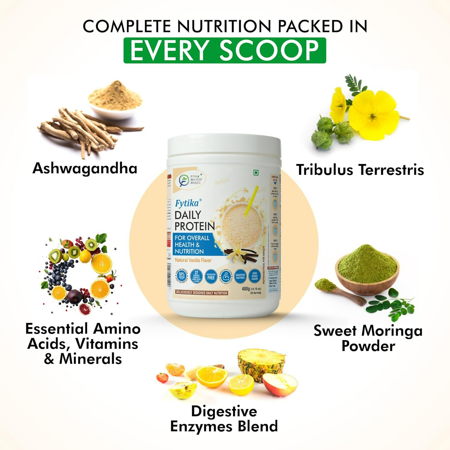 Fytika Healthcare Products Daily Protein Powder 