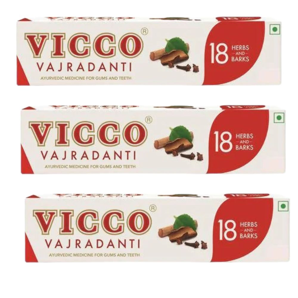 Vicco Vajradanti Ayurvedic 18 Herbs and Barks Toothpaste  Grab2Buy Vicco Grab2Buy