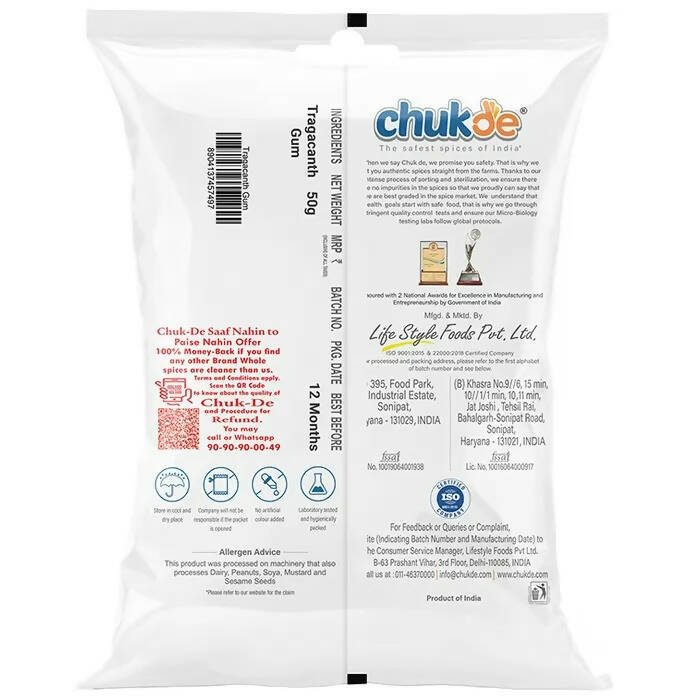 Chukde Spices Gond Katira Pure - Grab2buy