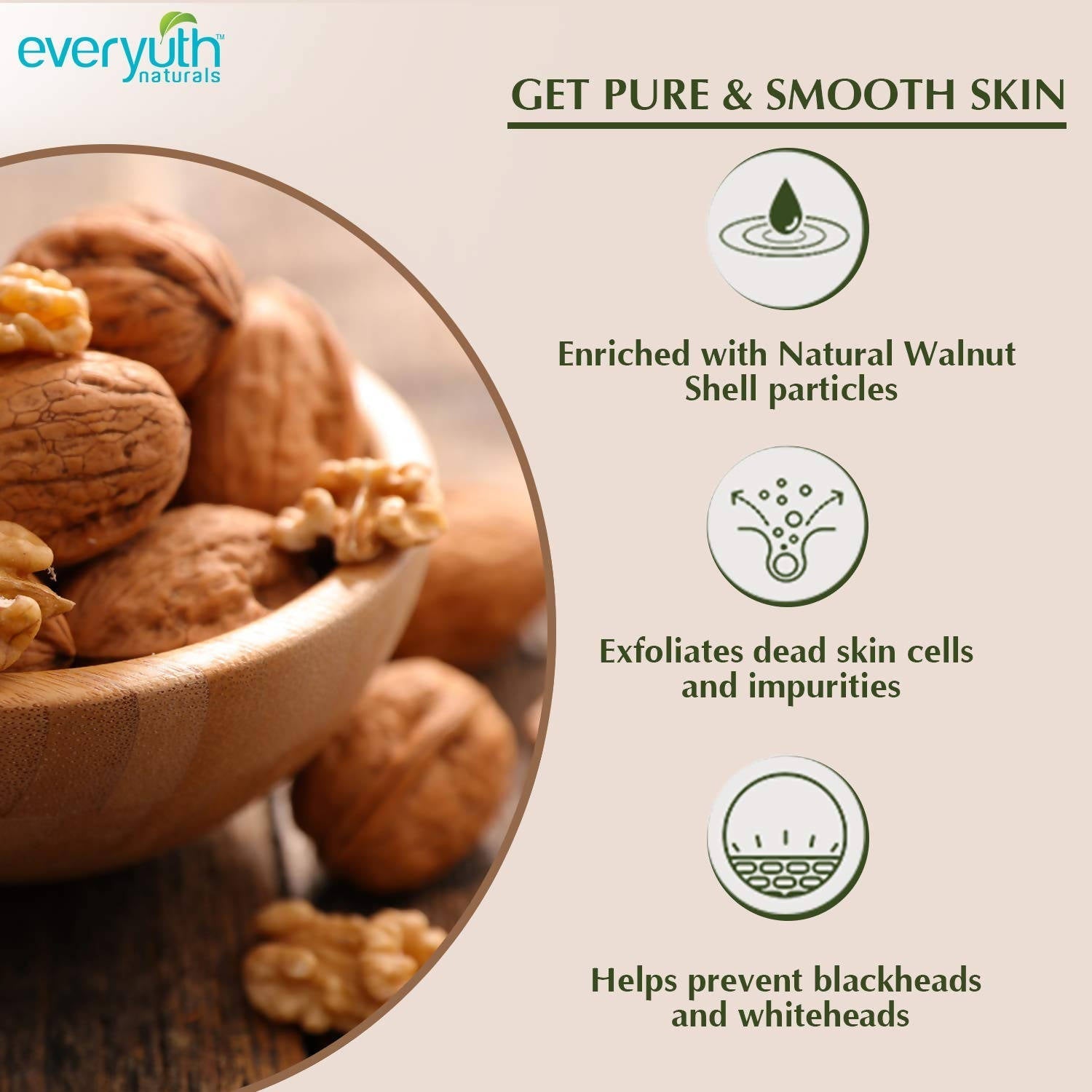 Everyuth Naturals Exfoliating Walnut Scrub 