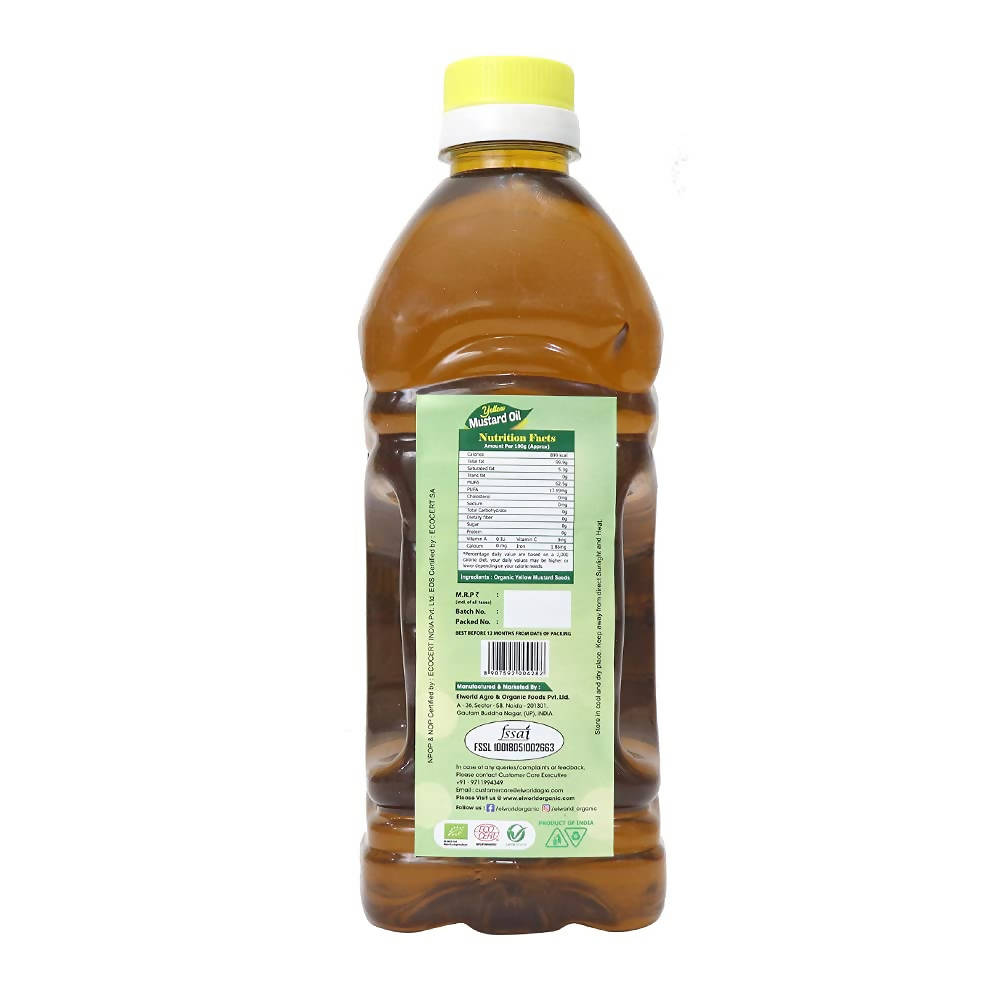 El World Organic Yellow Mustard Oil - Grab2buy
