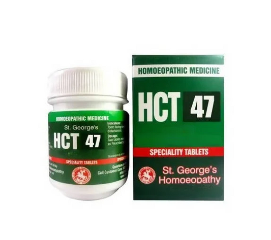 St. George's Homeopathy HCT 47 Tablets 