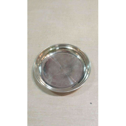 Sliver Pooja Plate - Medium Size - Grab2buy