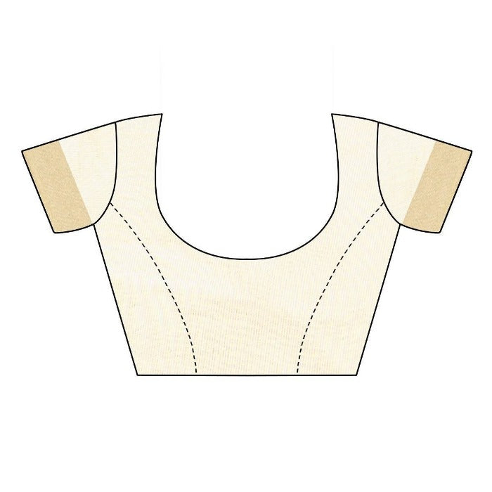 Vamika Cotton Polyester Silk Weaving Cream Grab2Buy (KERALA MANSHI)  Grab2Buy Vamika Grab2Buy