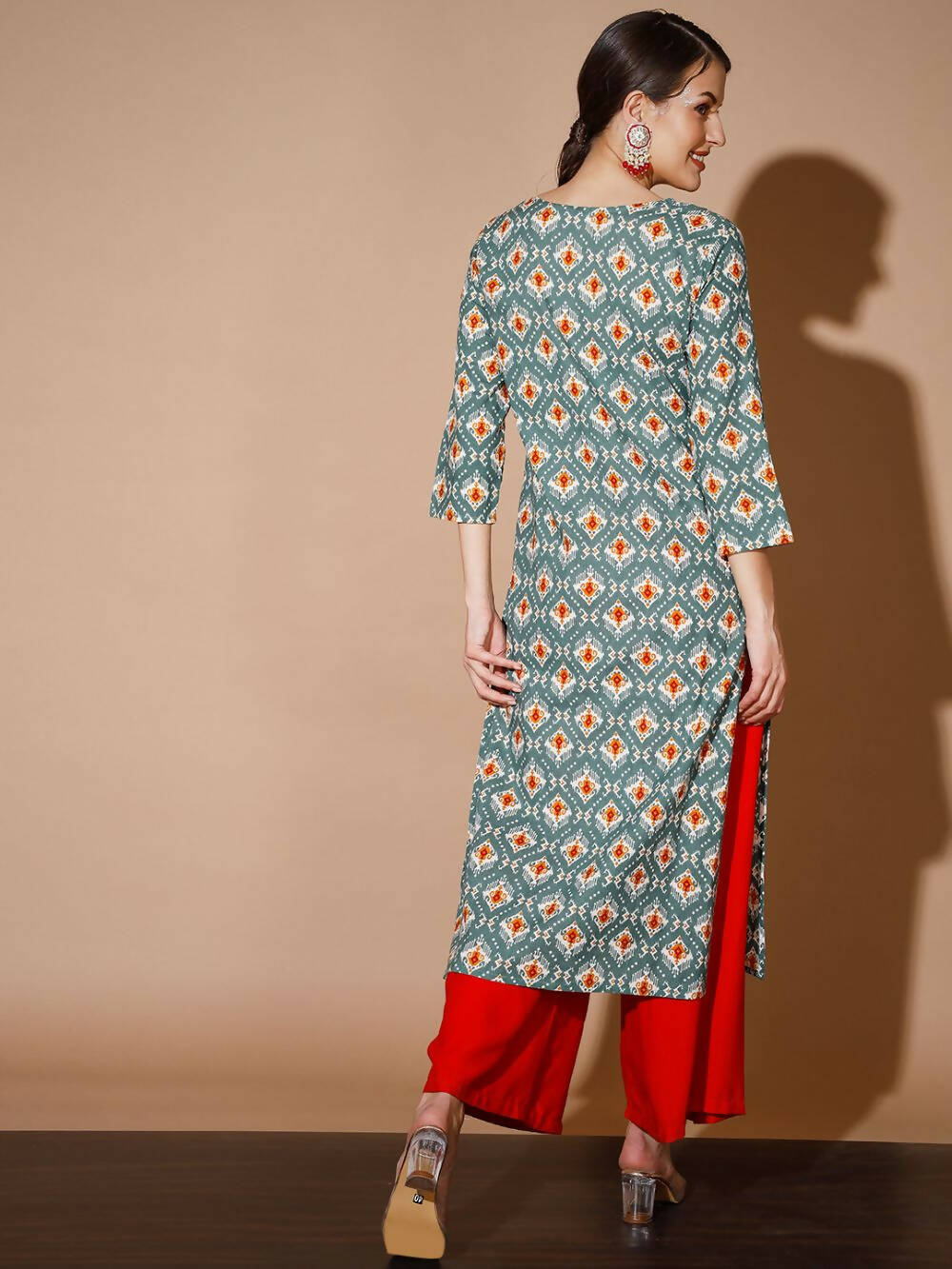 Myshka Women Multi Printed Kurtas