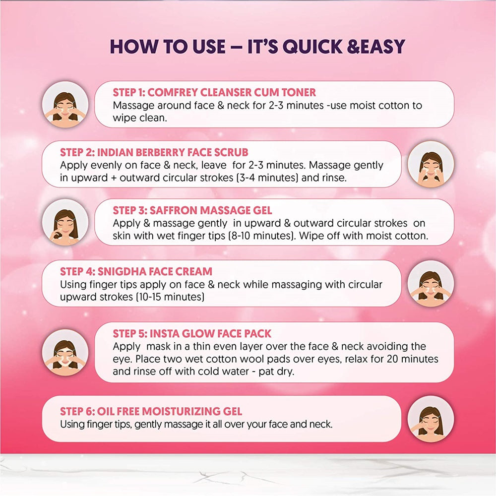 VLCC Party Glow Facial Kit  Grab2Buy VLCC Grab2Buy
