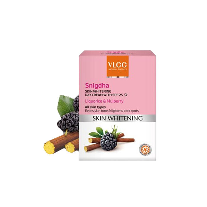 VLCC Snighdha Skin Whitening Day Cream With SPF 25  Grab2Buy VLCC Grab2Buy