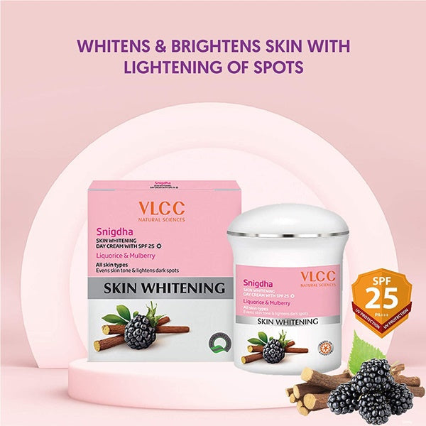 VLCC Snighdha Skin Whitening Day Cream With SPF 25  Grab2Buy VLCC Grab2Buy
