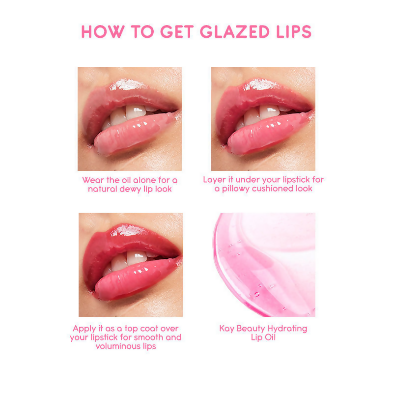 Kay Beauty Hydrating Lip Oil Gloss (Hydrate & Treat) 