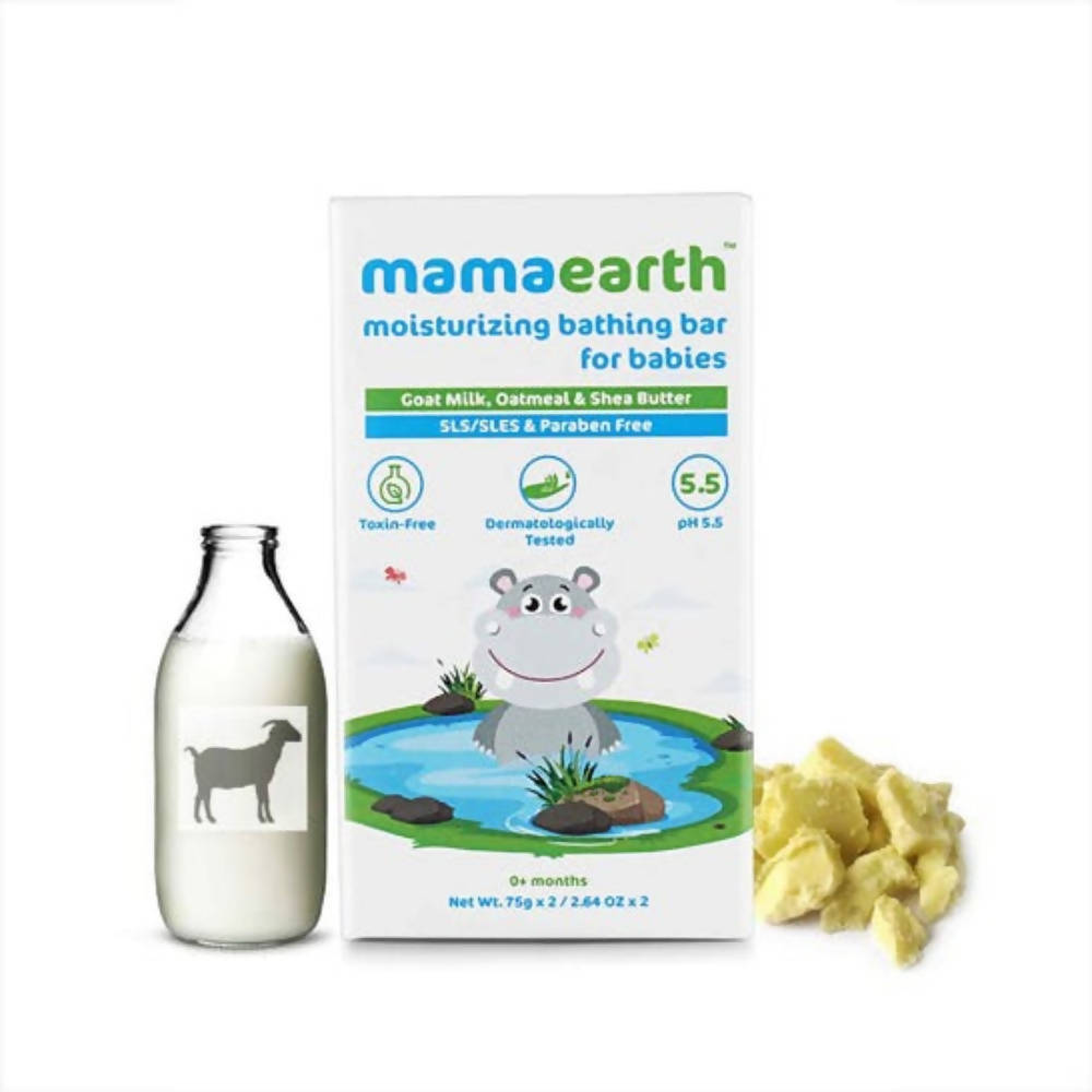 Mamaearth Moisturizing Bathing Bar Soap For Babies - Limited Time Offer 