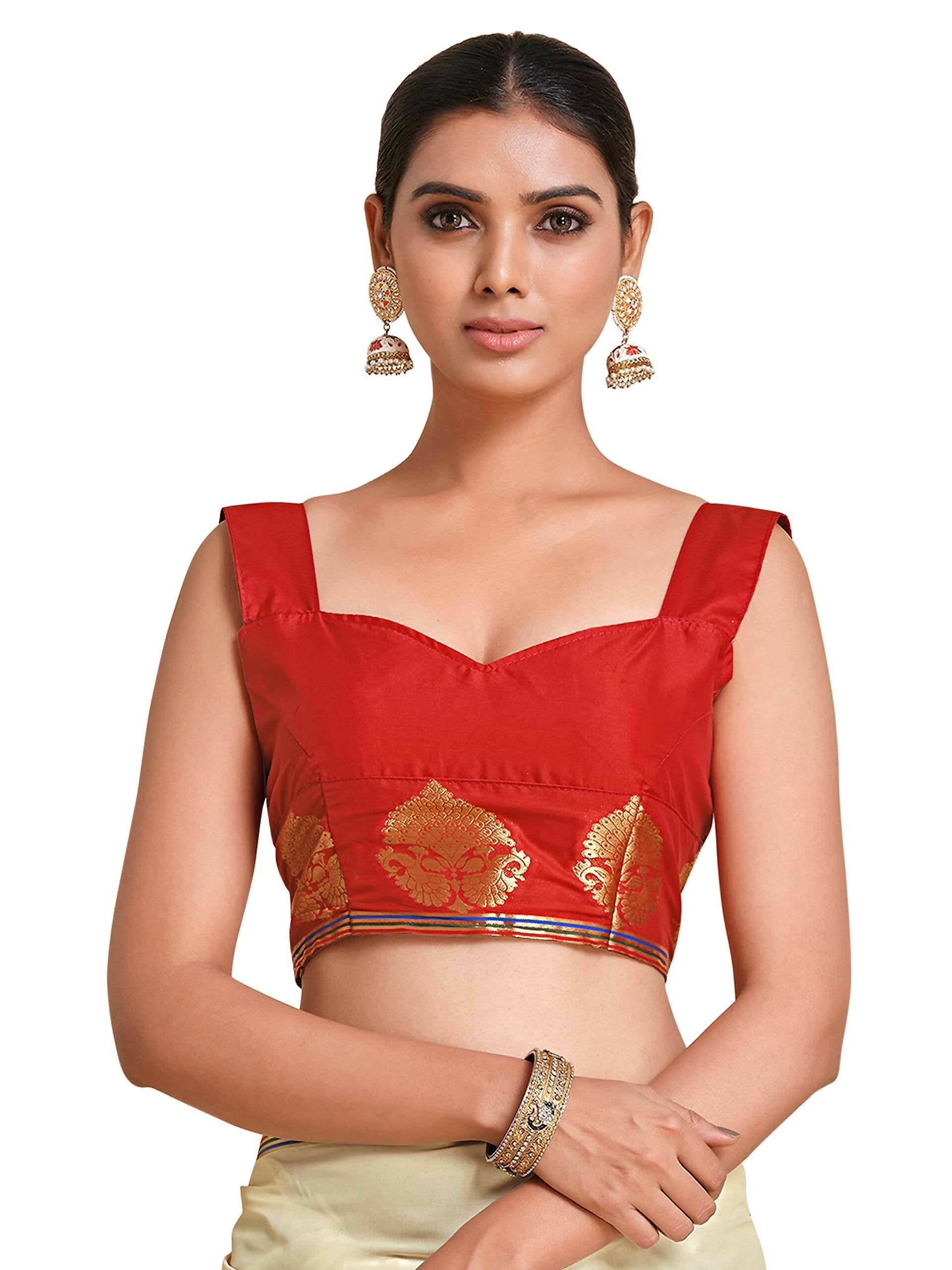 Mimosa Women's Beige Pure Crepe Saree