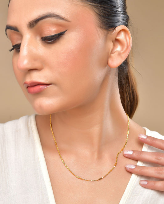 VOJ Pipe Shaped Classic Chain For Women 