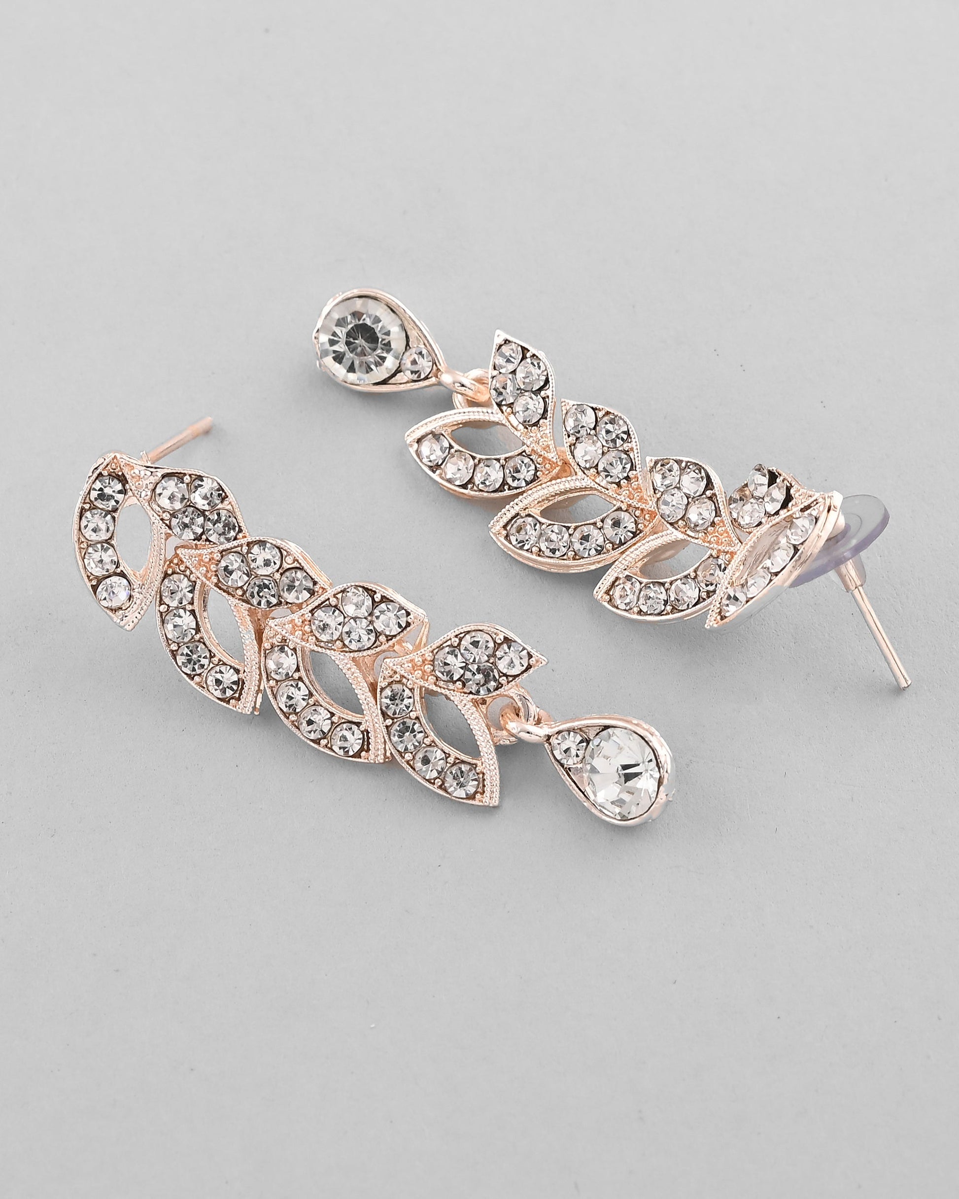 VOJ Gold-Polished CZ-Studded Jewellery Set With Mangtikka VOJ (Valley Of Jewellery)