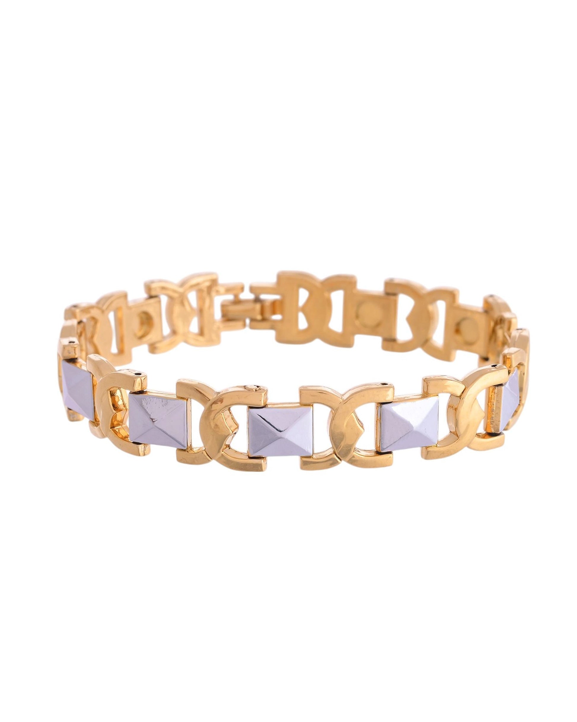 VOJ Dual Plated Men's Loose Bracelet VOJ (Valley Of Jewellery)