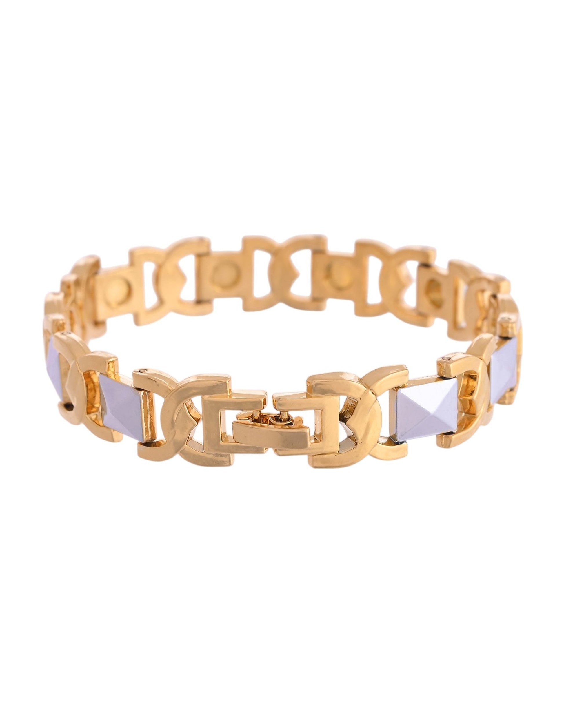 VOJ Dual Plated Men's Loose Bracelet VOJ (Valley Of Jewellery)