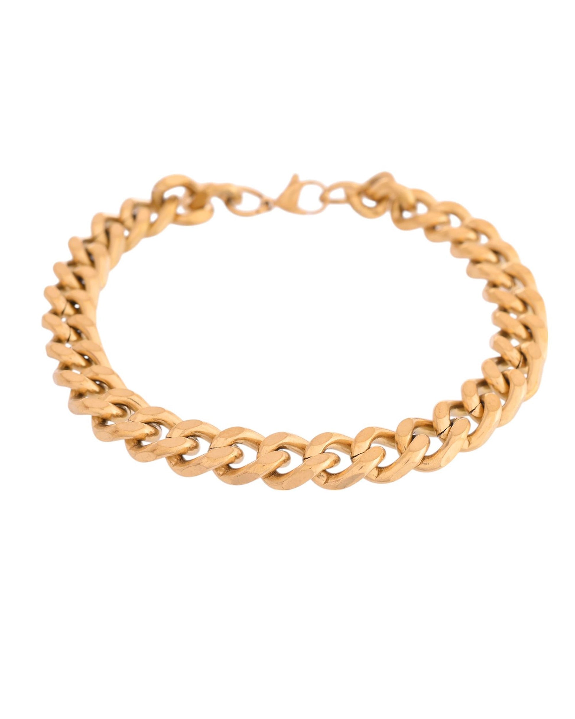 VOJ Stainless Steel Men's Linked Bracelet VOJ (Valley Of Jewellery)