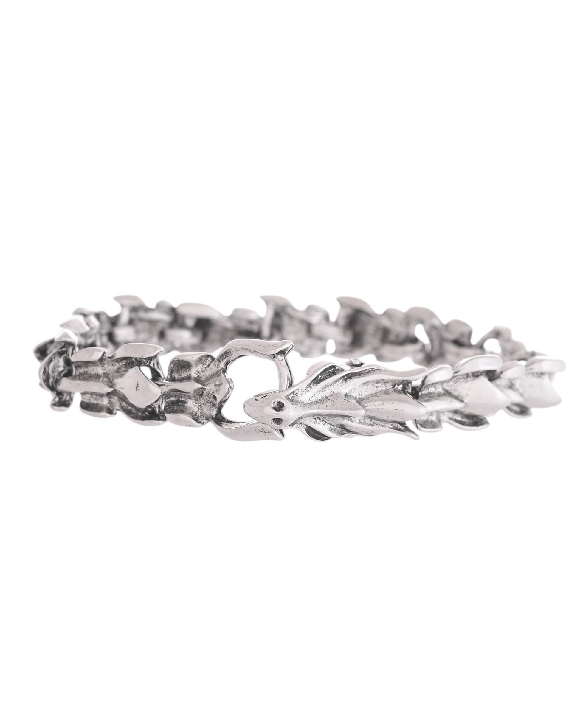 VOJ Men Stainless Steel Dragon Bracelet VOJ (Valley Of Jewellery)