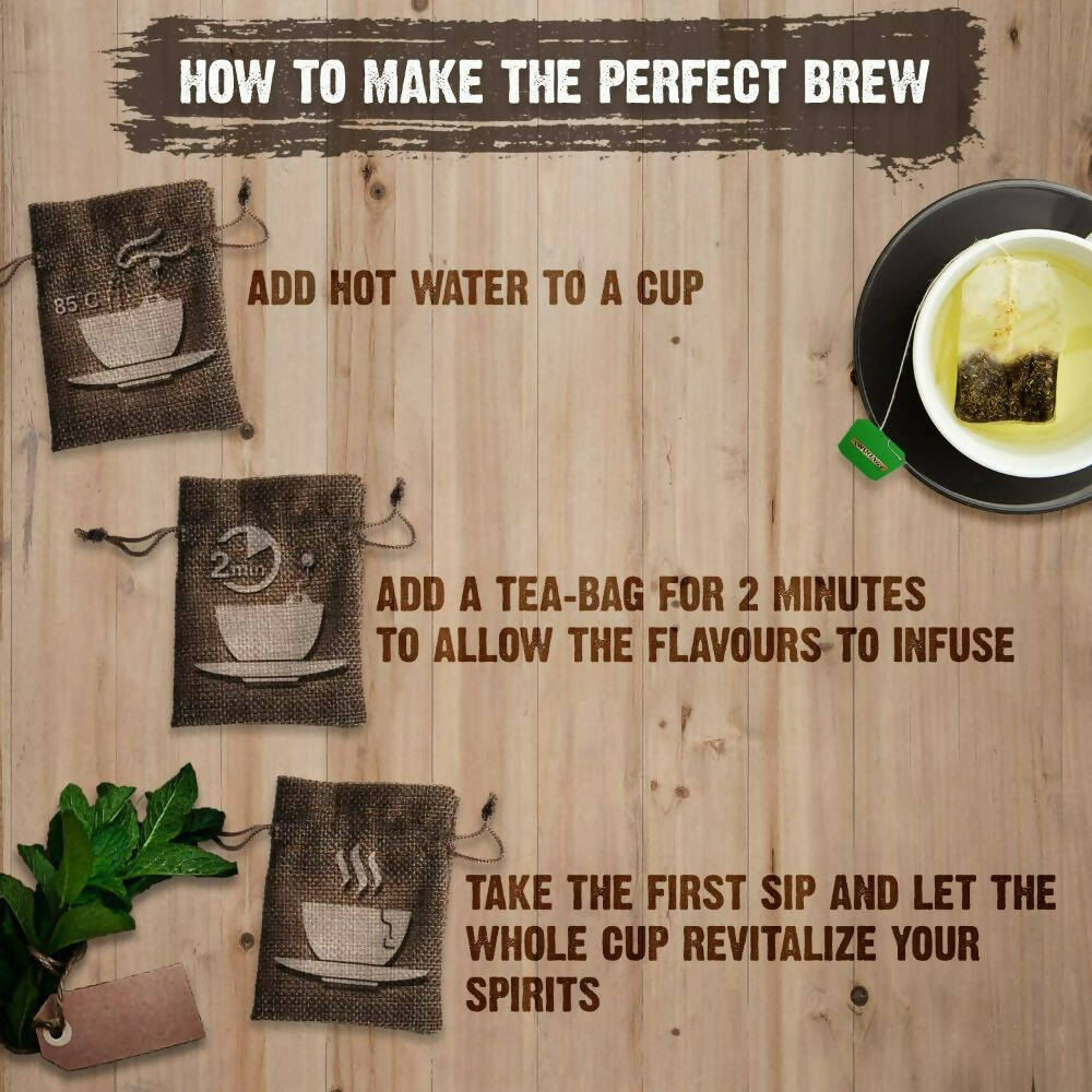 Twinings Green Tea Earl Grey Teabags 