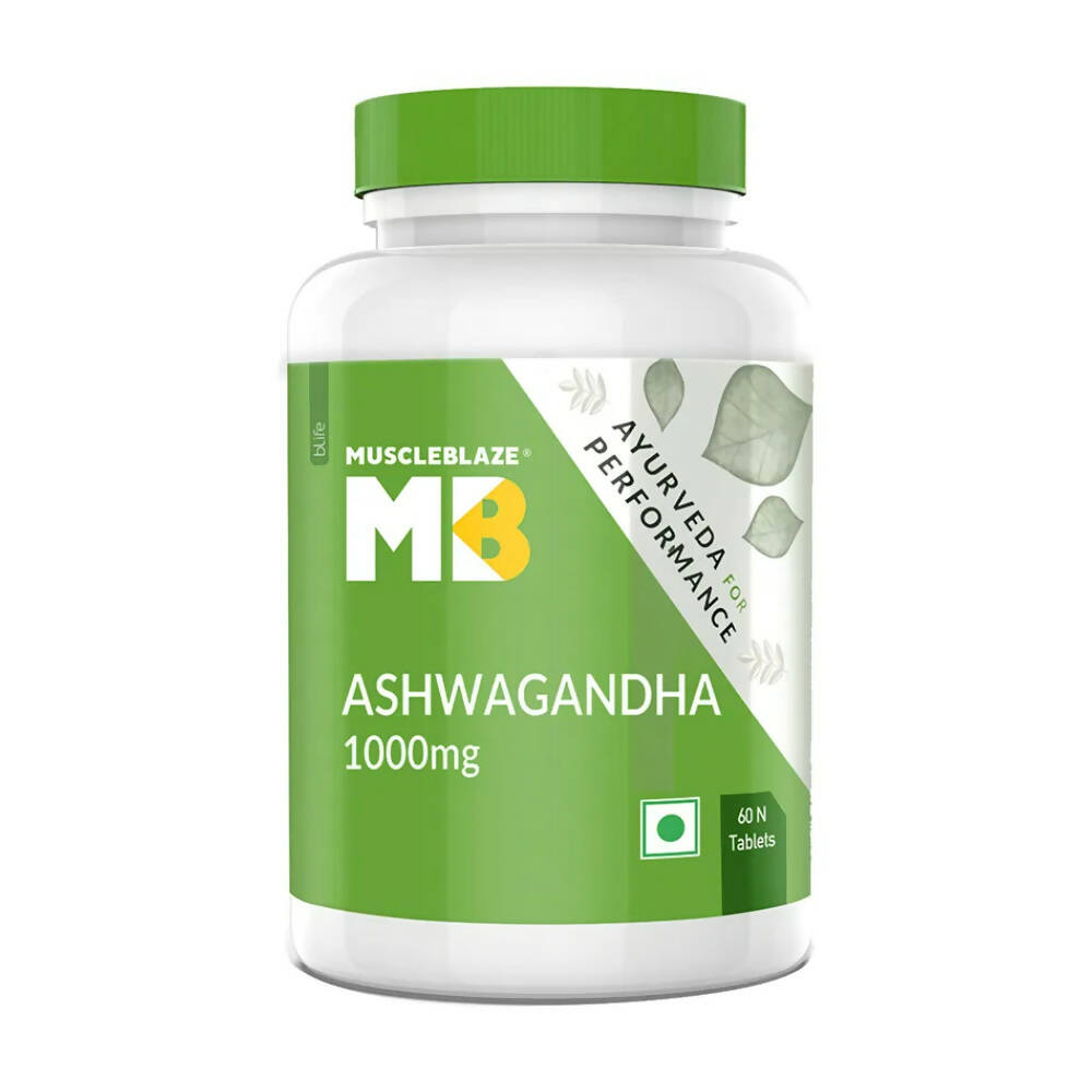 MuscleBlaze Ashwagandha Tablets 