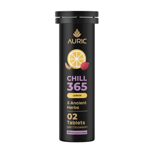 Auric Chill 365 Tablets | Lemon Flavour