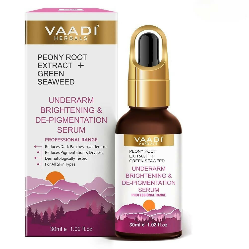 Vaadi Herbals Underarm Brightening & De-pigmentation Serum With Peony Root Extract & Green Seaweed  Grab2Buy Vaadi Herbals Grab2Buy