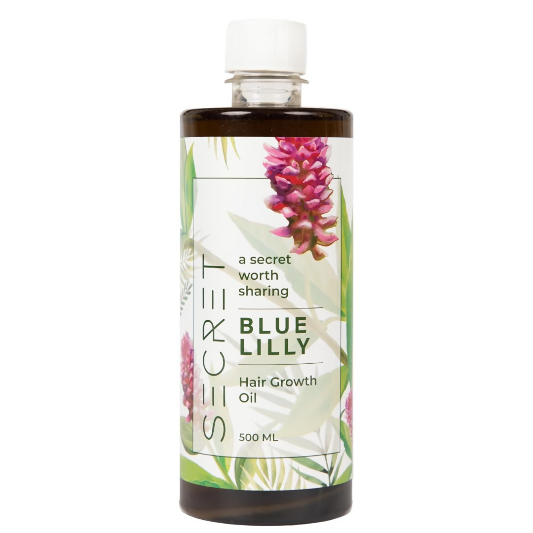 The Secret Hair Care Blue Lilly Hair Oil - Grab2buy