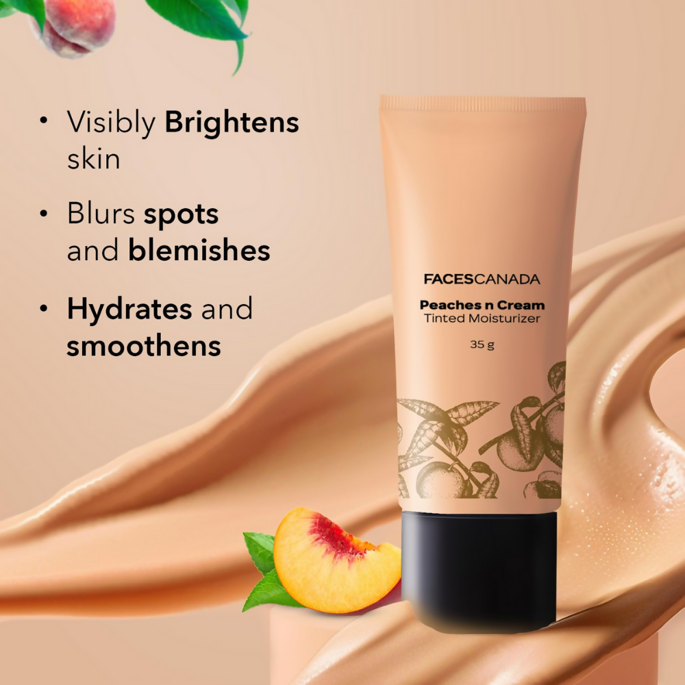 Faces Canada Peaches N Cream Tinted Moisturizer - Honey Beige 03