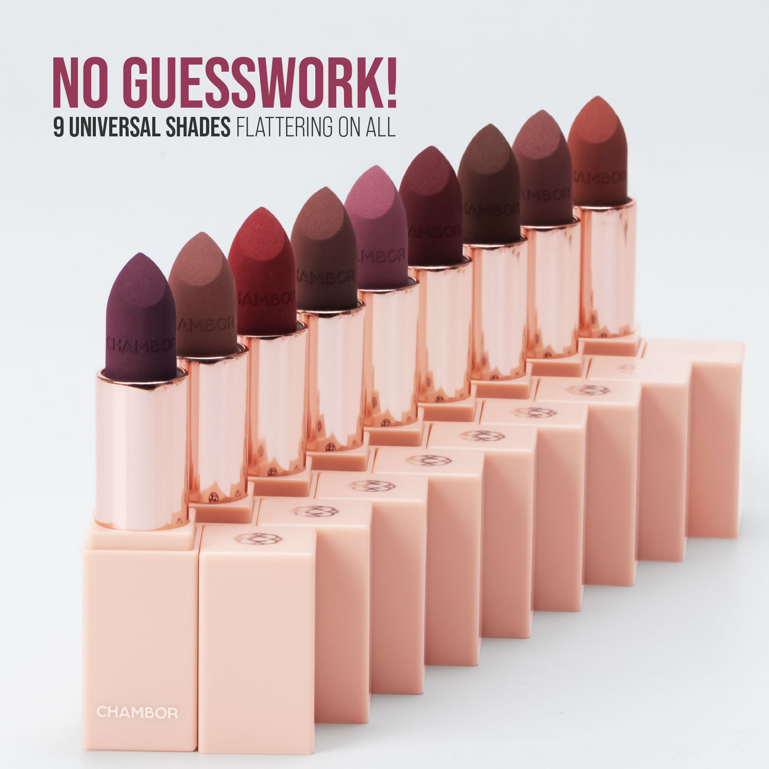 Chambor Colour Studio Les Universelles Matte Lipstick - Nomad