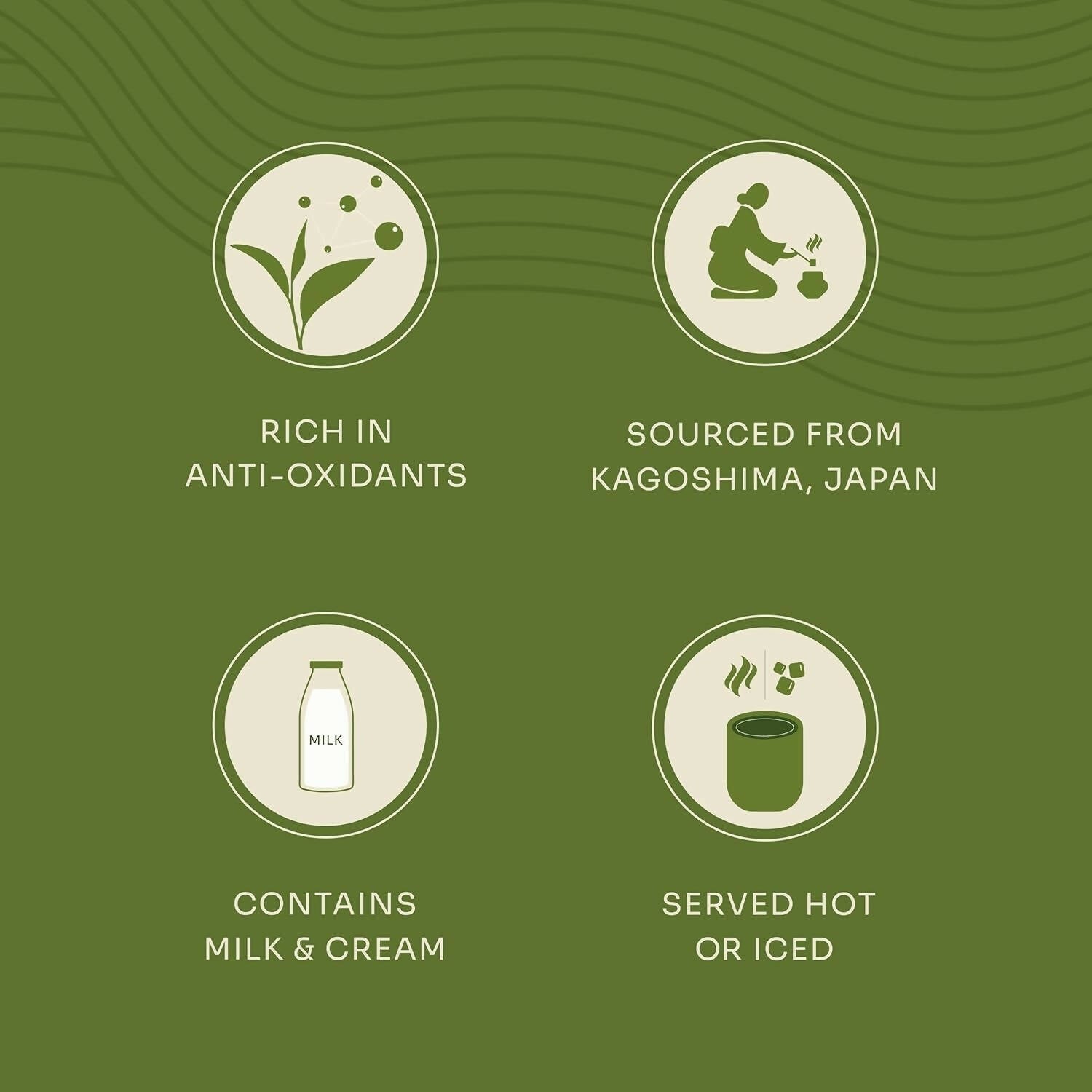 Chiran Instant Matcha Latte Premix Sachets  Grab2Buy Chiran Grab2Buy