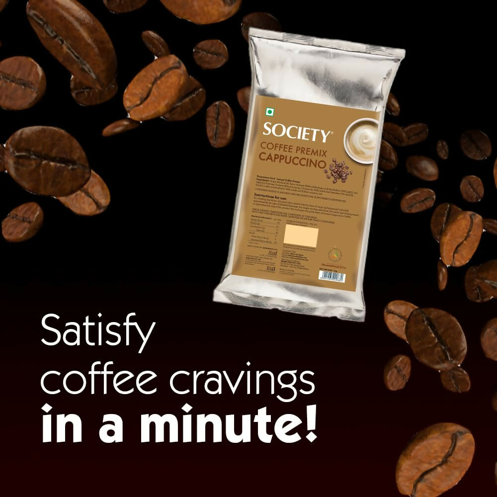 Society Cappuccino Premix Pouch 