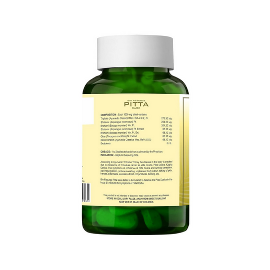 Bio Resurge Life Pitta Care Tablets 