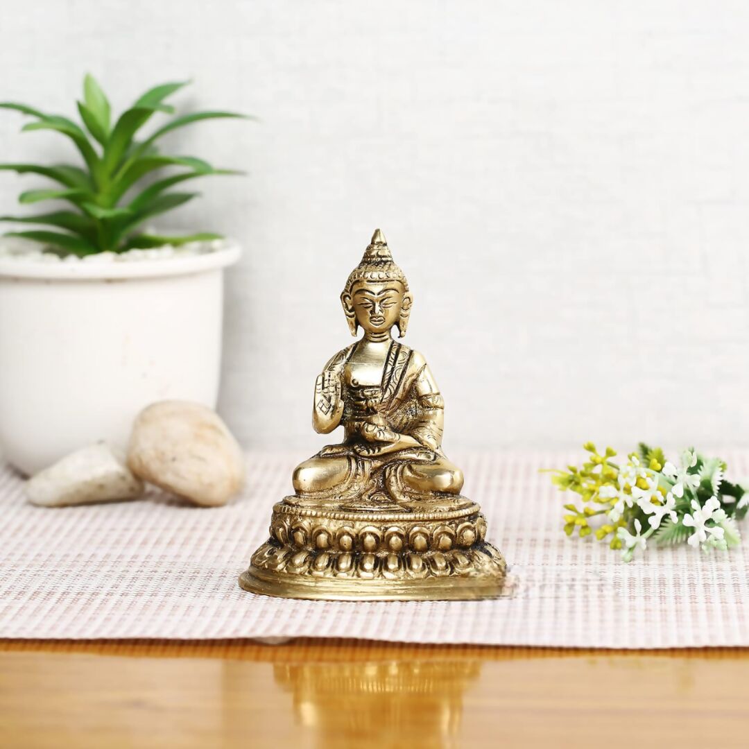 Collectible India Small Lord Blessing Buddha Idol - Grab2buy