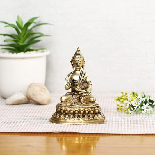 Collectible India Small Lord Blessing Buddha Idol - Grab2buy