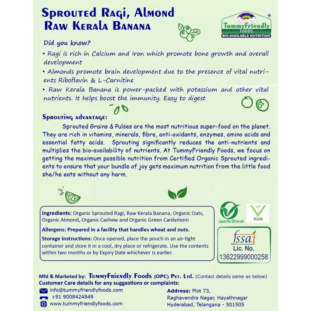 TummyFriendly Foods Certified Organic Baby Food For Toddlers, 1 Year Plus  Grab2Buy TummyFriendly Foods Grab2Buy