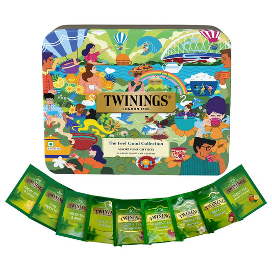 Twinings The Feel Good Collection Assortment Tea Gift Set 