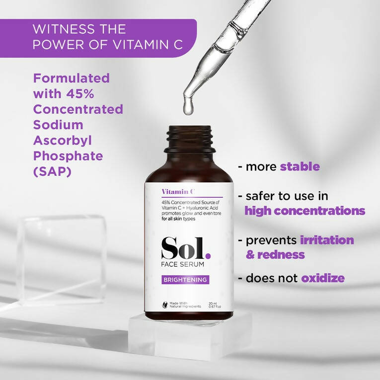 The Man Company Sol. Vitamin C Brightening Face Serum  Grab2Buy The Man Company Grab2Buy