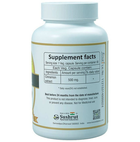 Sushrut Ayurved Good Health Cinnamon Veg Capsules - Grab2buy