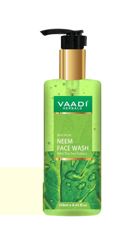 Vaadi Herbals Anti Acne Neem Face Wash with Tea Tree Extract  Grab2Buy Vaadi Herbals Grab2Buy
